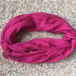Never worn maroon infinity scarf